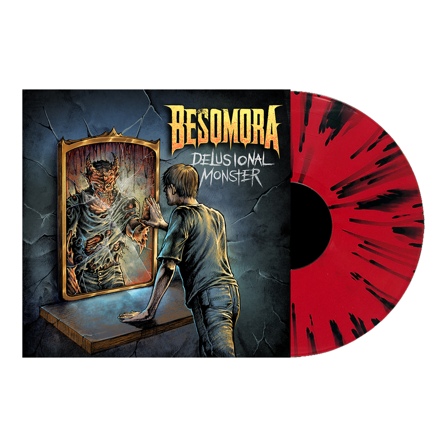 Besomora - 'Delusional Monster' Vinyl (Red Splatter)