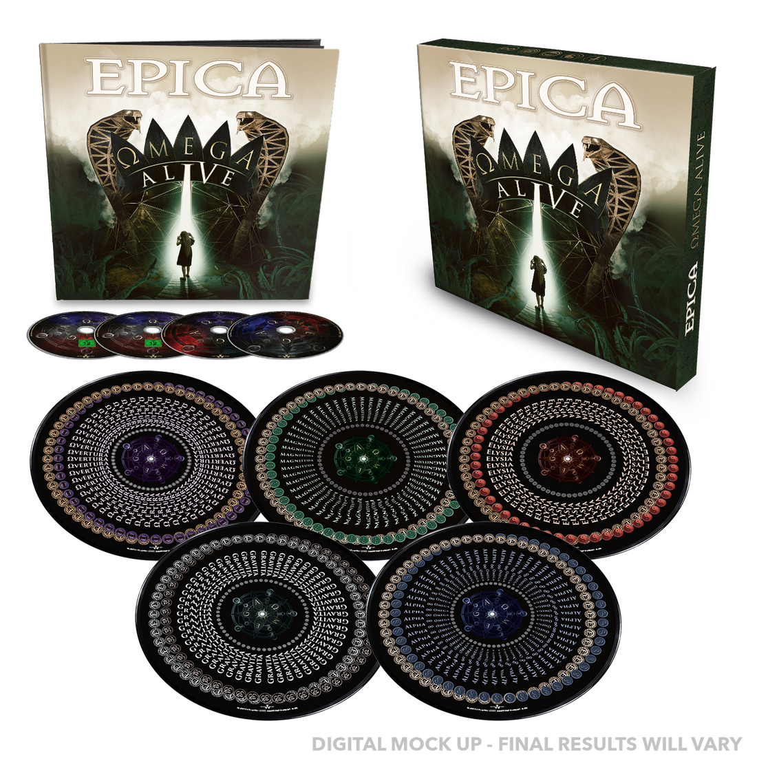 Epica - 'Omega Alive' (Mailorder Box Set) (Pre-Order) (6918508216513)