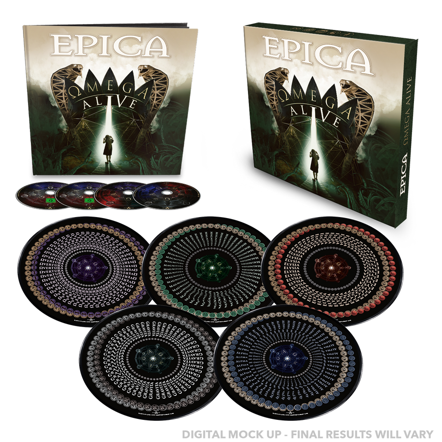 Epica - 'Omega Alive' (Mailorder Box Set) (Pre-Order) (6918508216513)