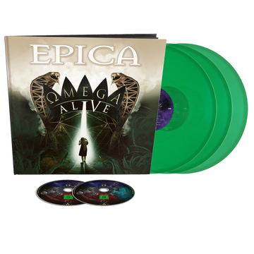Epica - 'Omega Alive' (3LP Earbook) (Pre-Order) (6918506578113)