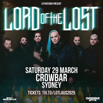 Ticket: Lord of the Lost - Crowbar, Sydney 27/3/25