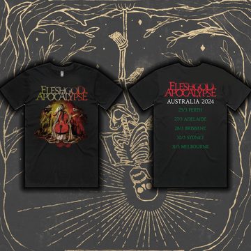 Fleshgod Apocalypse - Australia 2024 Tour Shirt