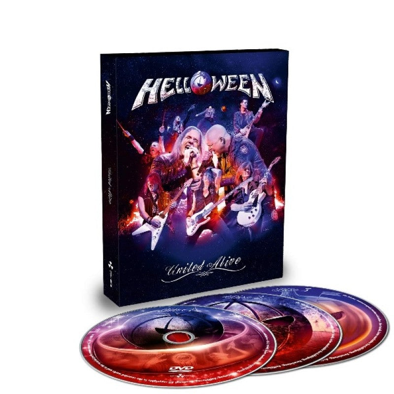 Helloween - 'United Alive' 3DVD Medibook (6153494593729)