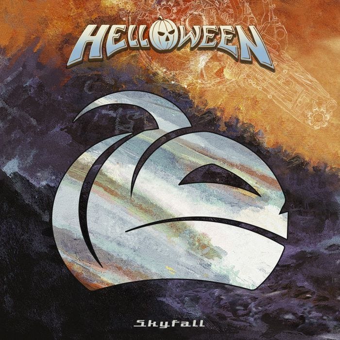 Helloween - 'Skyfall' (Black Vinyl) 7" LP (7084250333377)
