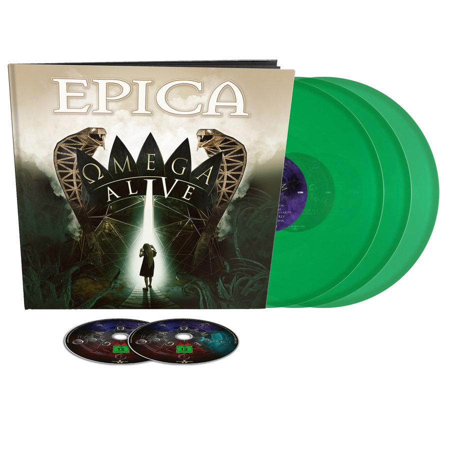 Epica - 'Omega Alive' (3LP Earbook) (Pre-Order) (6918506578113)