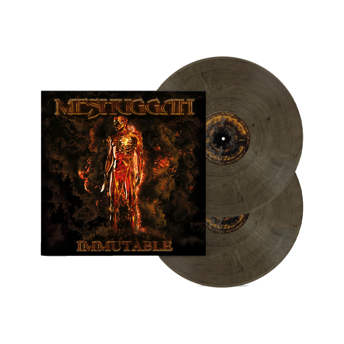 Meshuggah - 'Immutable' - Transparent Black Vinyl 2LP (7099276427457)