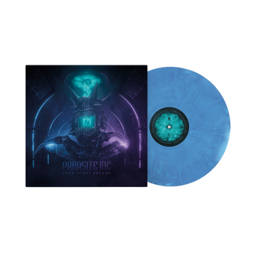 Parasite Inc. - 'Cyan Night Dreams' Blue/White Marbled Vinyl
